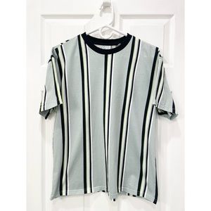 Pac Sun Vertical Striped T Shirt